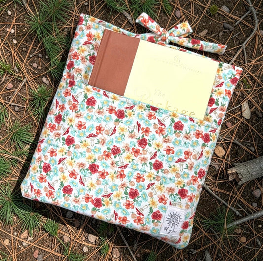 The Foragers | Book Sleeve With Pocket & Tie