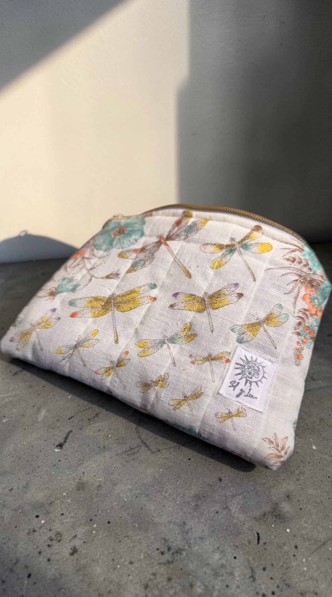 Golden Dragonfly | Pouch