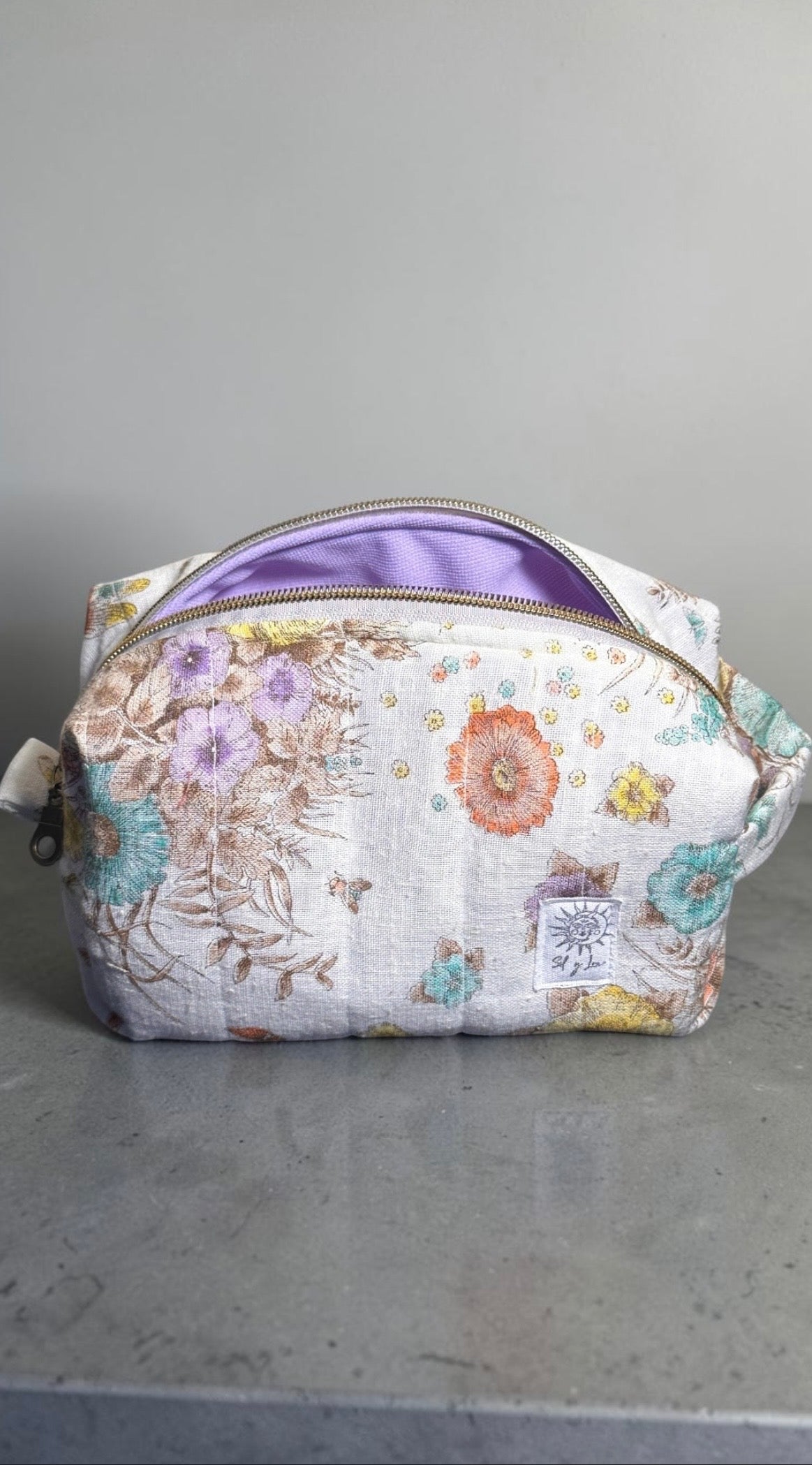 Lilac Mosaic | Medium Essentials Bag