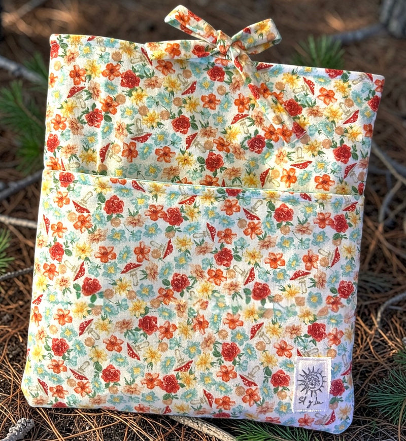 The Foragers | Book Sleeve With Pocket & Tie